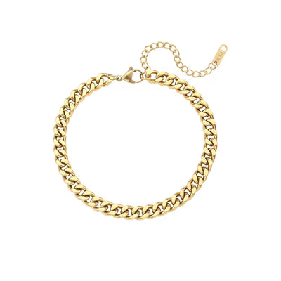 Cuban Link Anklet Bracelets