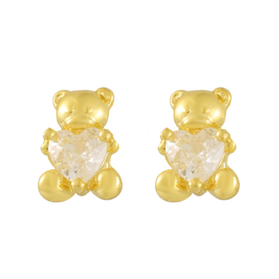 Beary Cute Studs