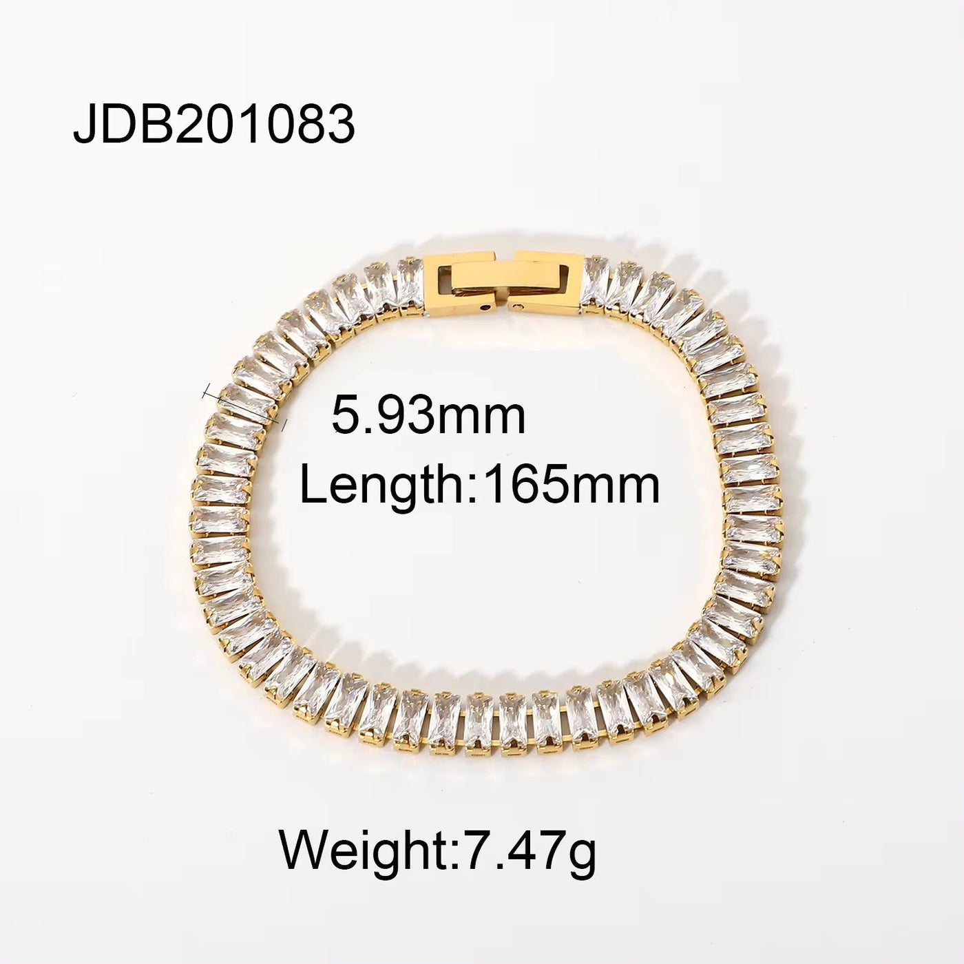 3Mm 6Mm 8Mm 12Mm Miami Cuban Chain Bracelet Punk Jewelry for Men Women 18K Gold Plated Stainless Chain Bracelet