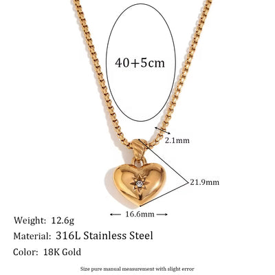 Trend 2024 Shining Zircon Teddy Bear Cross Necklace Jewelry Set for Woman Gold Plated Stainless Steel Jewelry