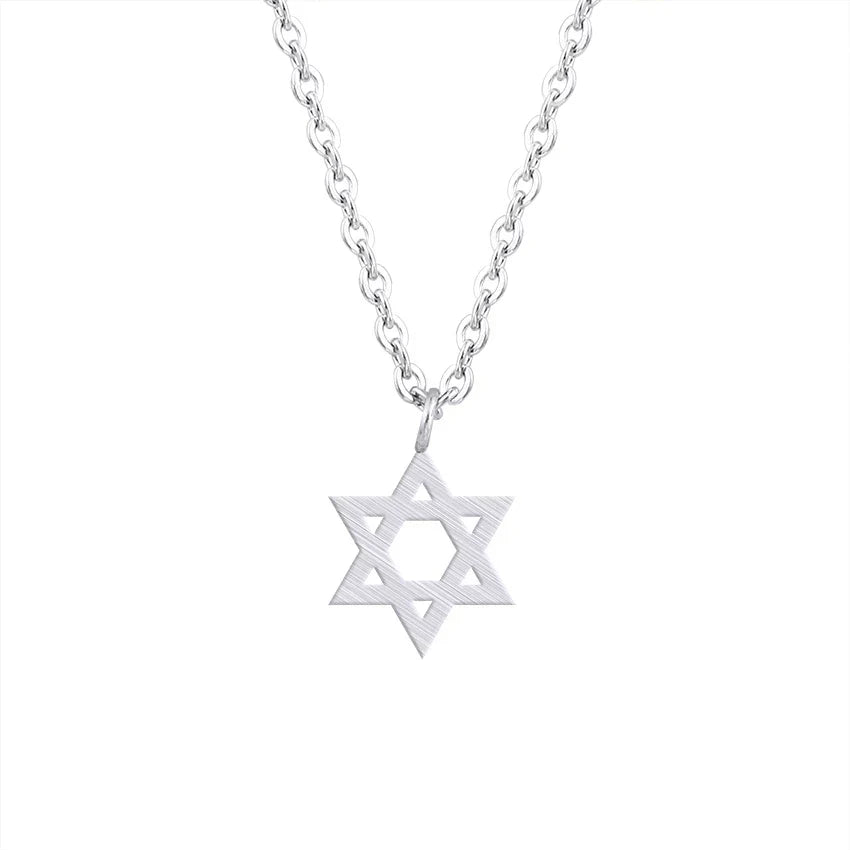 David Pendant Necklace  Emblem Talisman Seal of Solomon Sign