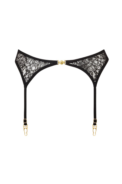 AURELIA Nero - GARTER BELT