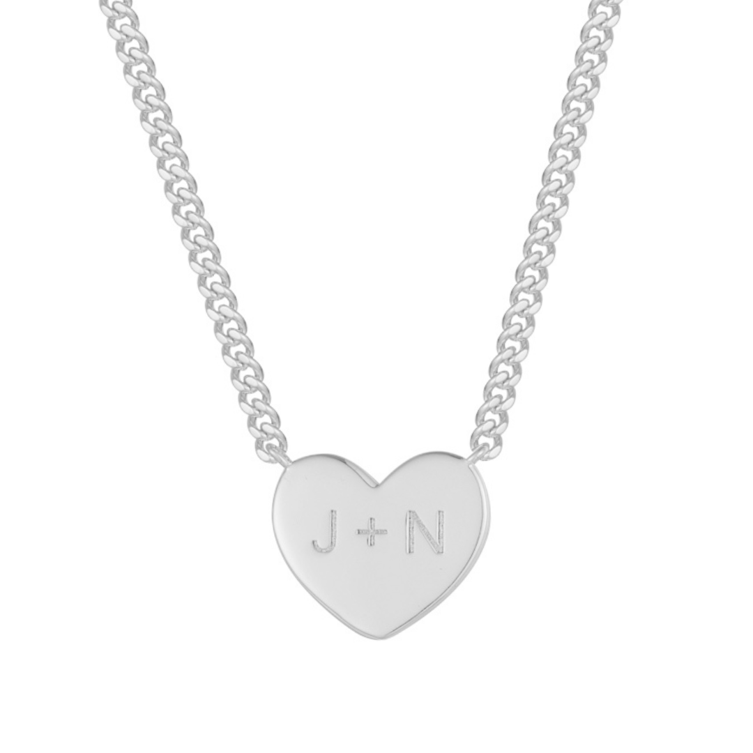 Custom/Personalized Heart Necklace