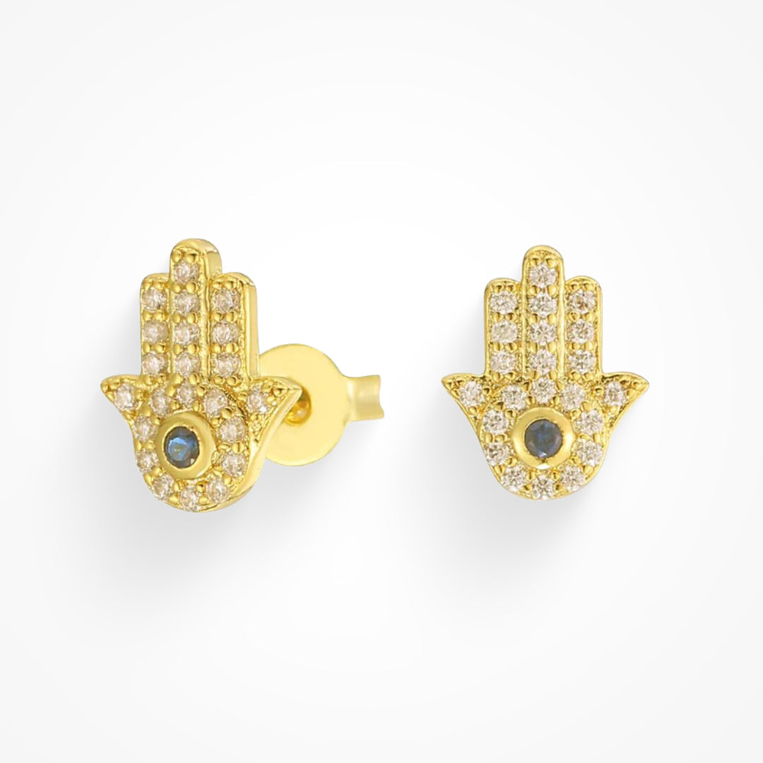 Hamsa Earrings