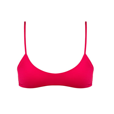 PILAR Magenta - Bralette Bikini Top